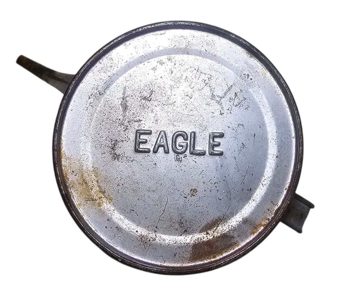 Vintage Antique Eagle Tea Pot Style Oiller Oil Can - Thumbnail 5