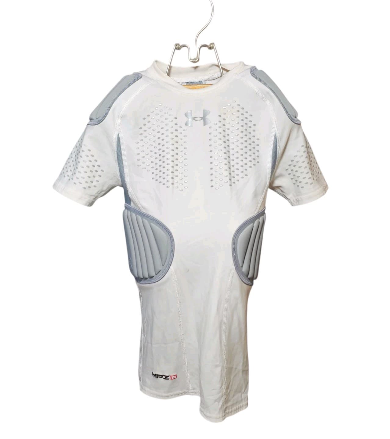Under Armour MPZ2 Youth Med Padded Protector Compression Shirt Football