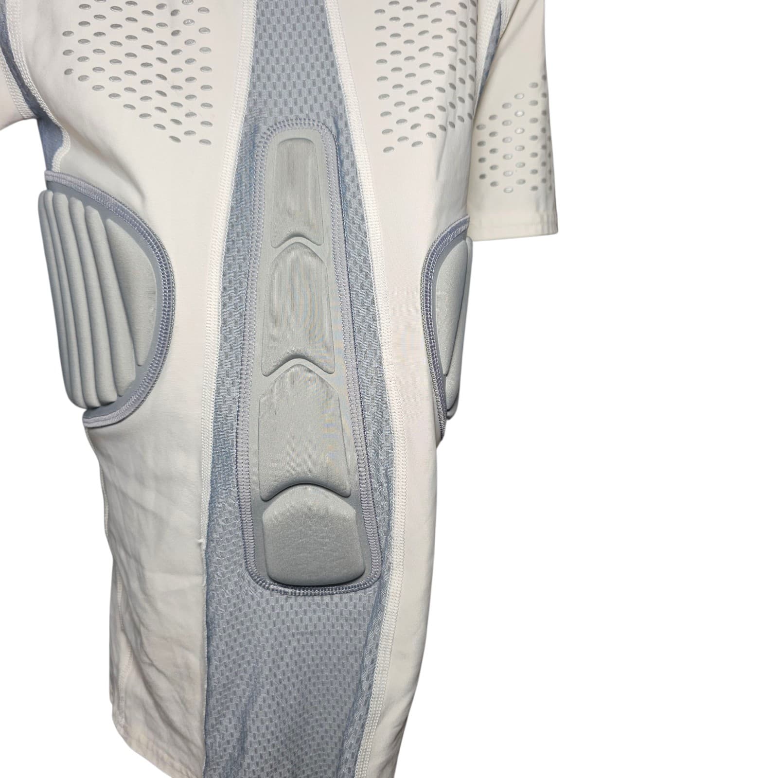 Under Armour MPZ2 Youth Med Padded Protector Compression Shirt Football - Thumbnail 6