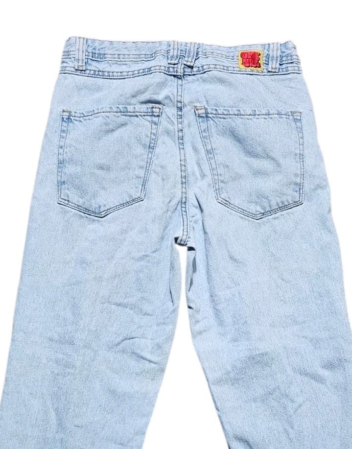 Empyre Skate Jeans Light Wash Baggy 30x29 Y2K Skater Grunge - Thumbnail 8