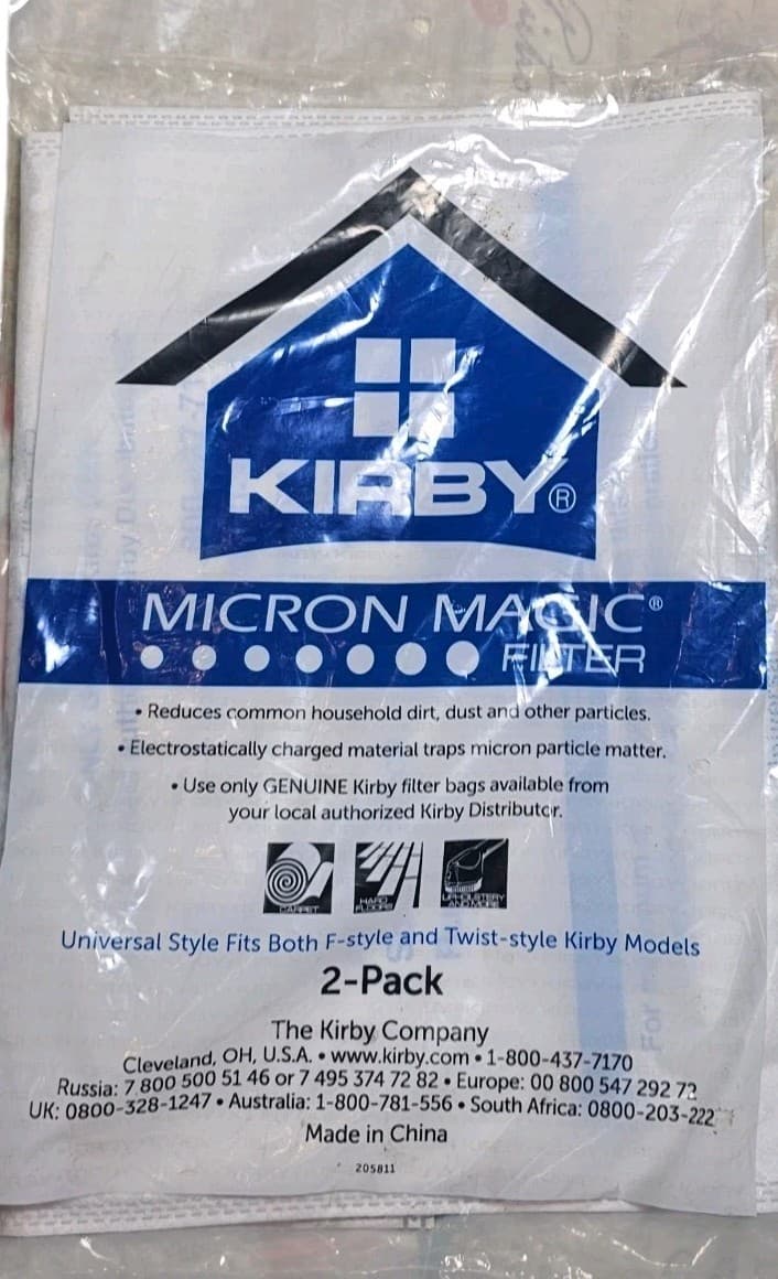 Kirby Allergen Reduction Vacuum Bags K-205811 - Thumbnail 2