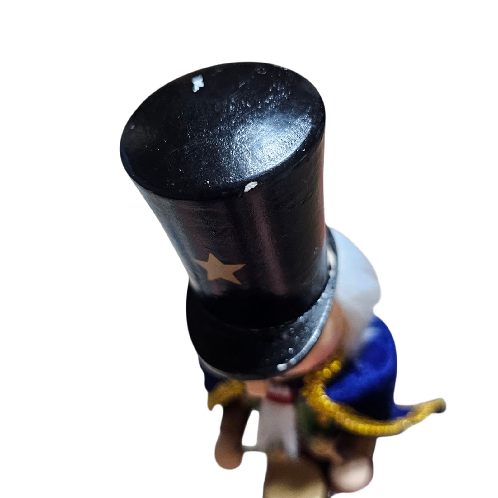 15” Christmas Wooden Nutcracker Drummer,hand painted,with mouth Opening Action - Thumbnail 7
