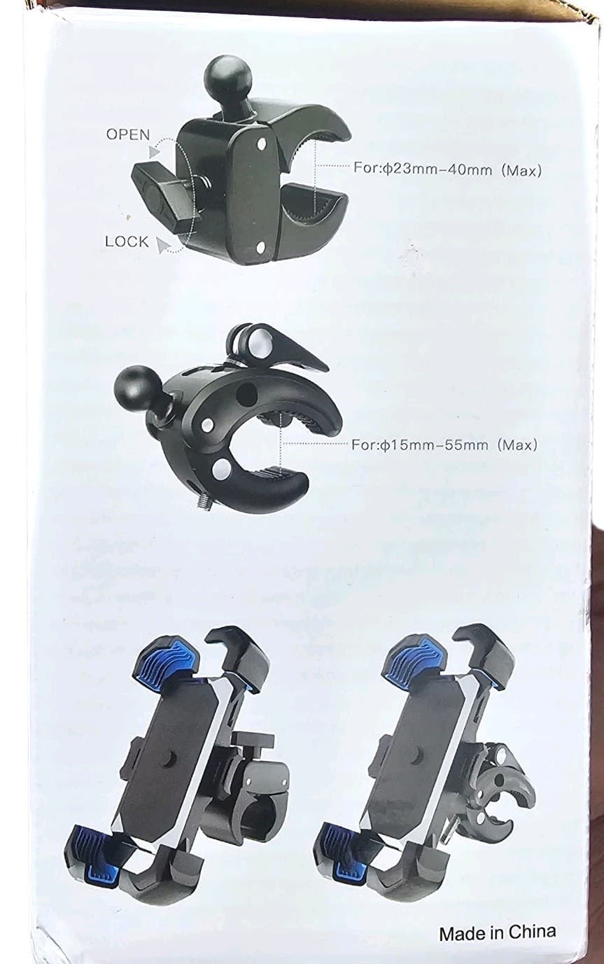 Bicycle Cell Phone Mount Universal - Thumbnail 5