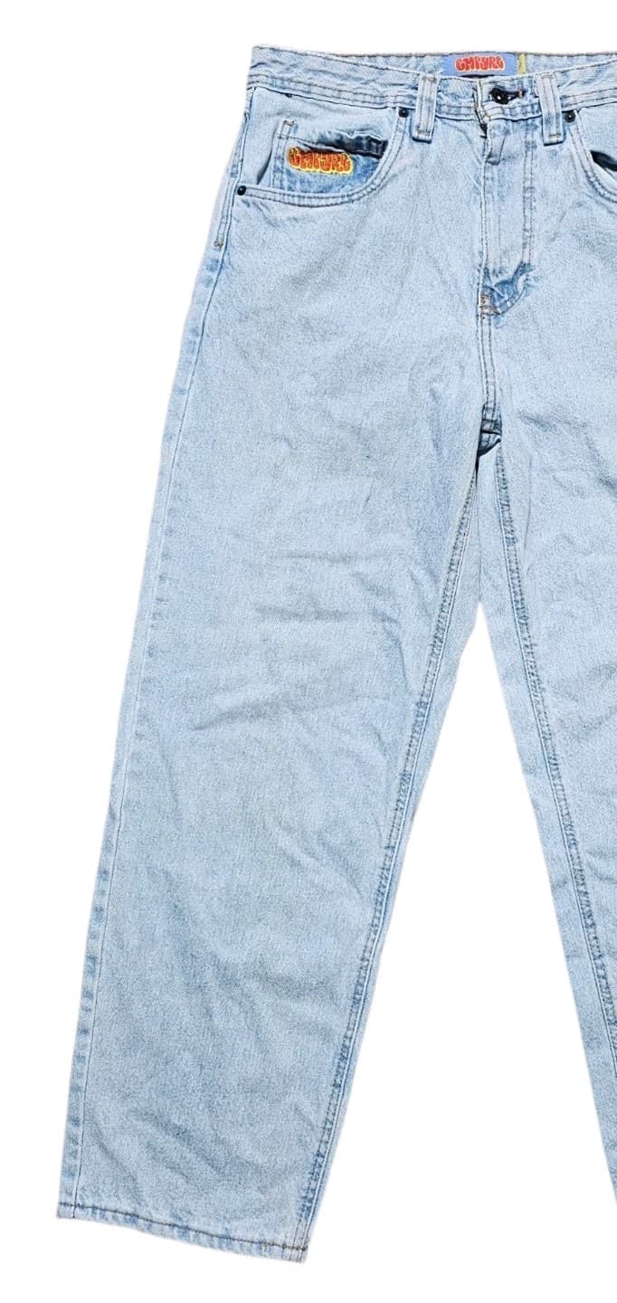 Empyre Skate Jeans Light Wash Baggy 30x29 Y2K Skater Grunge - Thumbnail 5
