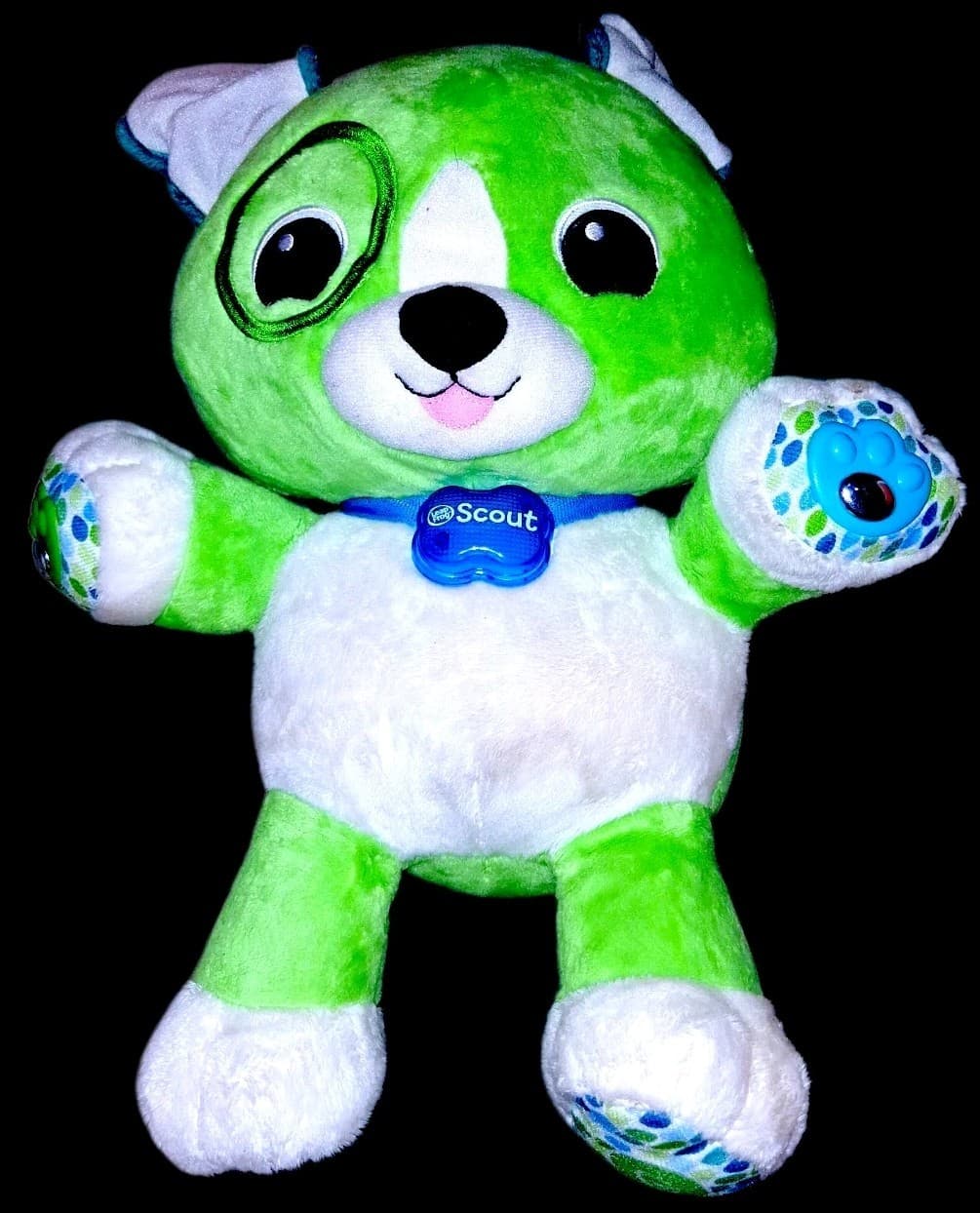 My Pal Scout Smarty Paws Customizable Plush Puppy for Infants 6 Months+,
