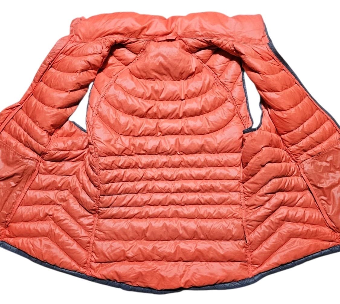 Bernardo Goose Down Vest Womens Medium Sleeveless Full Zip Packable Puffer Gray - Thumbnail 8