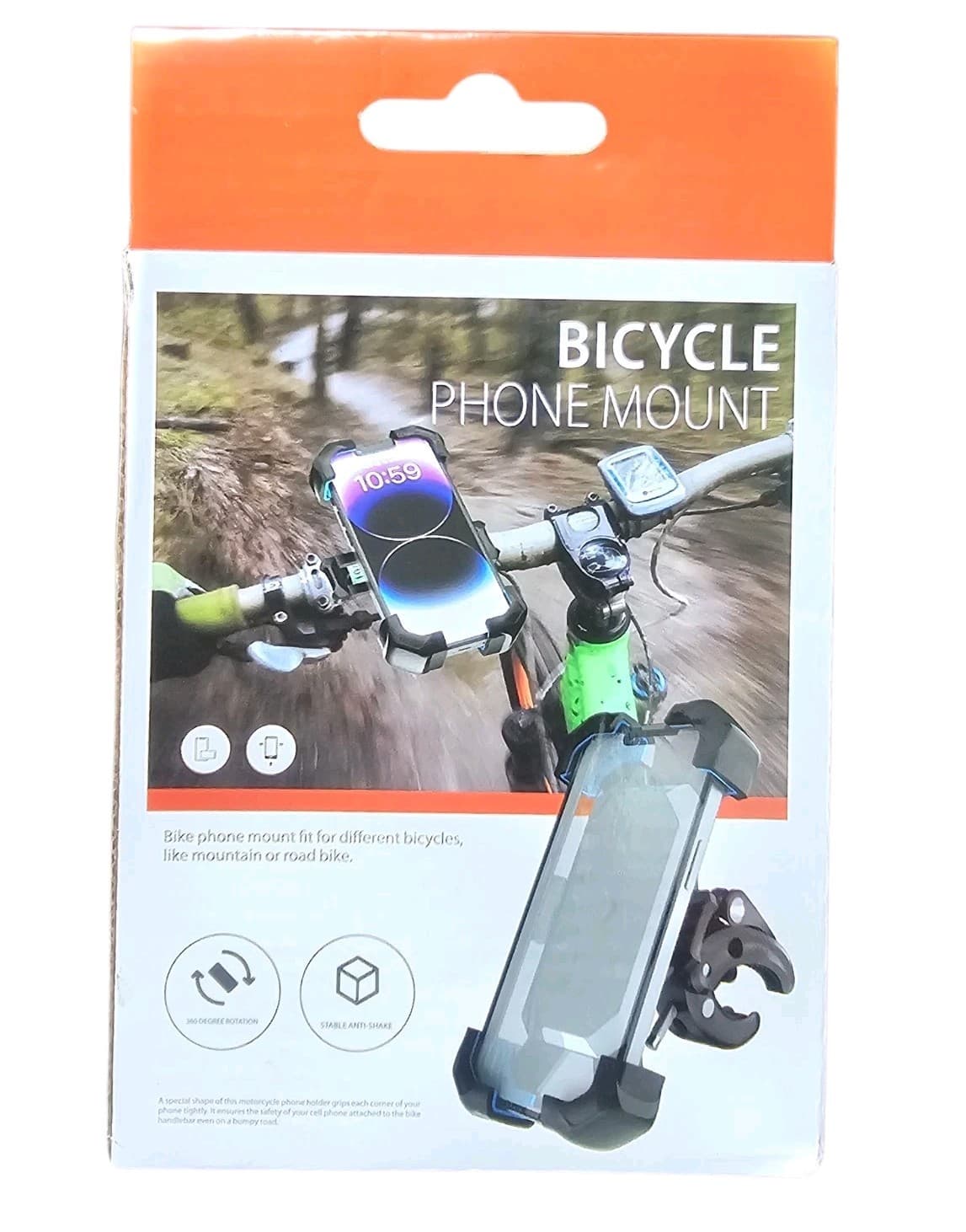 Bicycle Cell Phone Mount Universal - Thumbnail 4