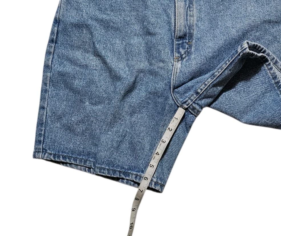 Lee 375-5791 Women's Classic Relaxed Fit Denim Shorts Size 12p Vintage USA - Thumbnail 8