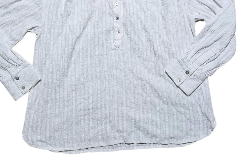 Faherty Ollie Organic Cotton Long Sleeve Button Front Henly Top Womans Size M - Thumbnail 5