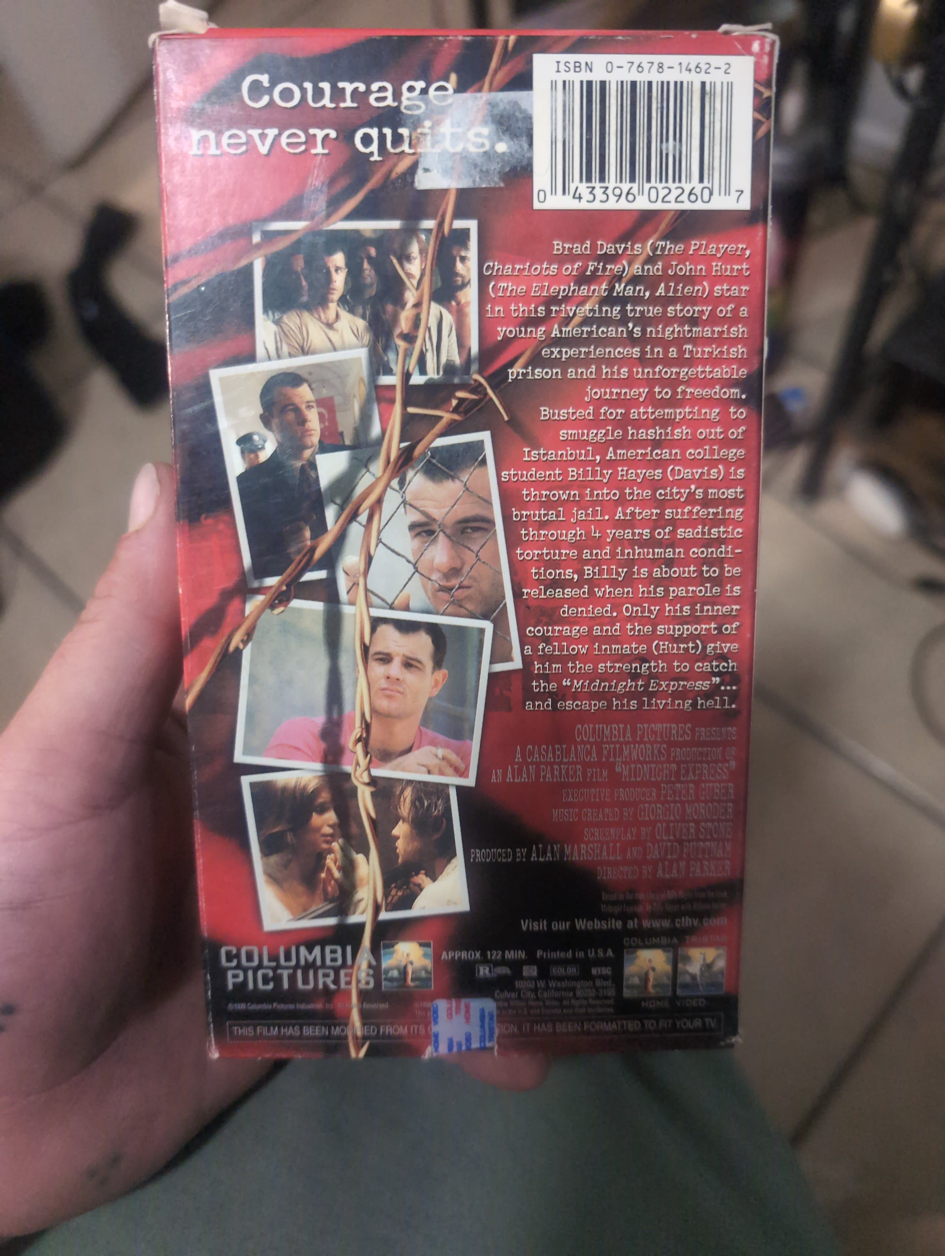 Midnight Express 20th Anniversary Remastered Collector's Edition VHS - Thumbnail 2