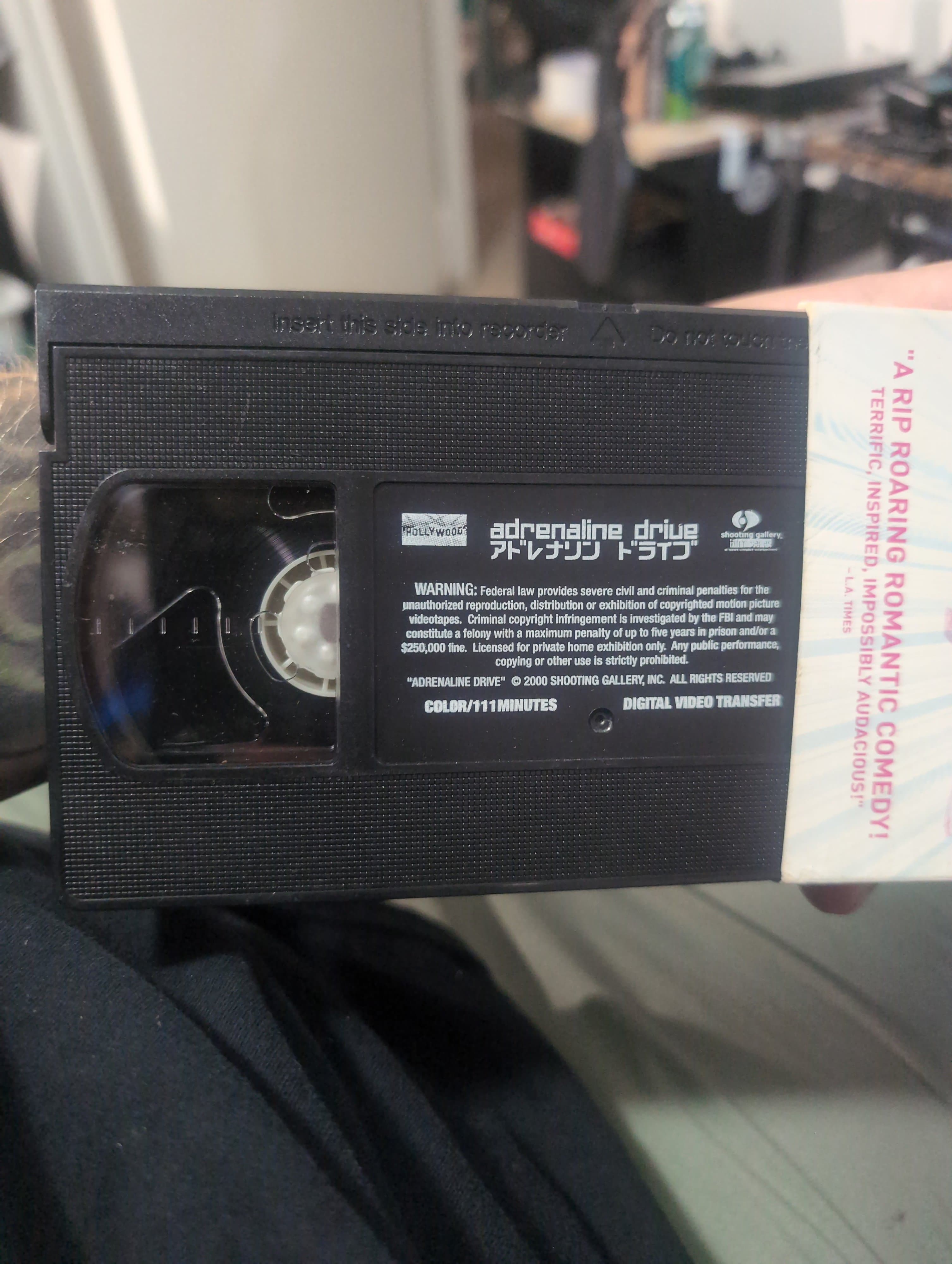 Adrenaline Drive VHS Shooting Gallery Film Series - Thumbnail 3