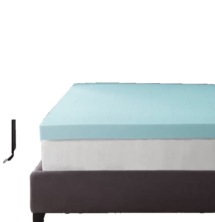 Dreamsmith Queen Mattress Topper 3 Inch Cooling Gel Memory Foam - Thumbnail 12