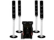 Acoustic Audio AAT1000 Tower 5.1 Home Theater Speaker System with 8" Powered Sub - Thumbnail 4