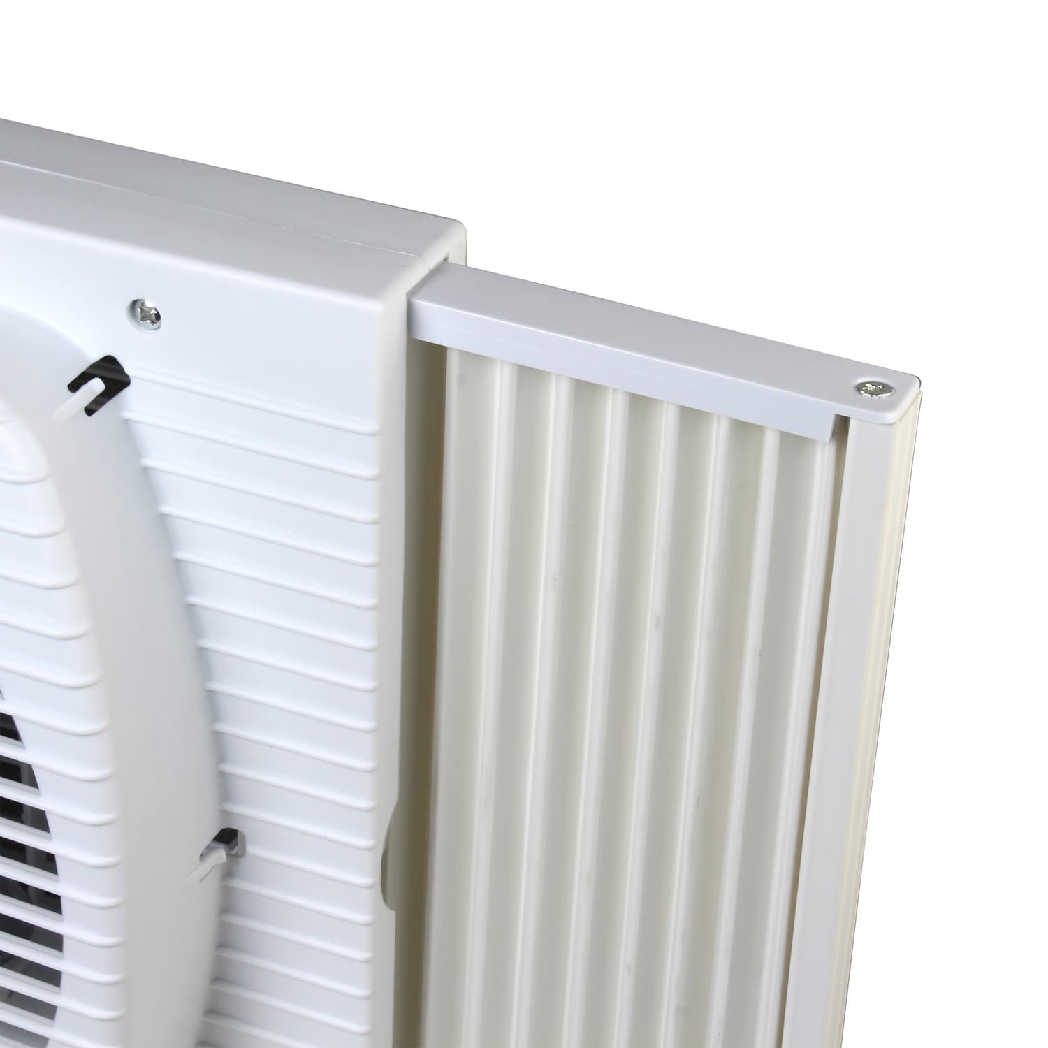 Comfort Zone 3-Speed Dual Blade Window Fan  White - Thumbnail 7