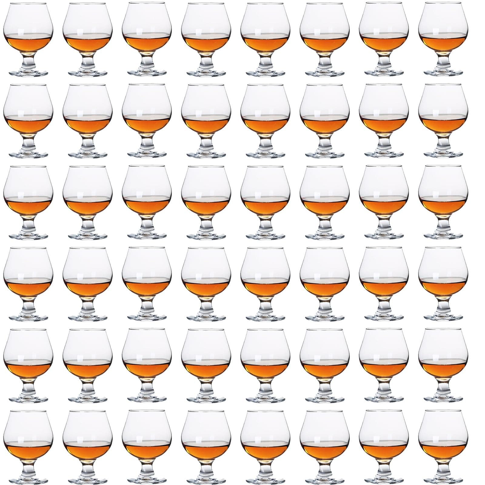Srgeilzati Snifters Set of 48 50ml 1.75 floz Cognac Glasses