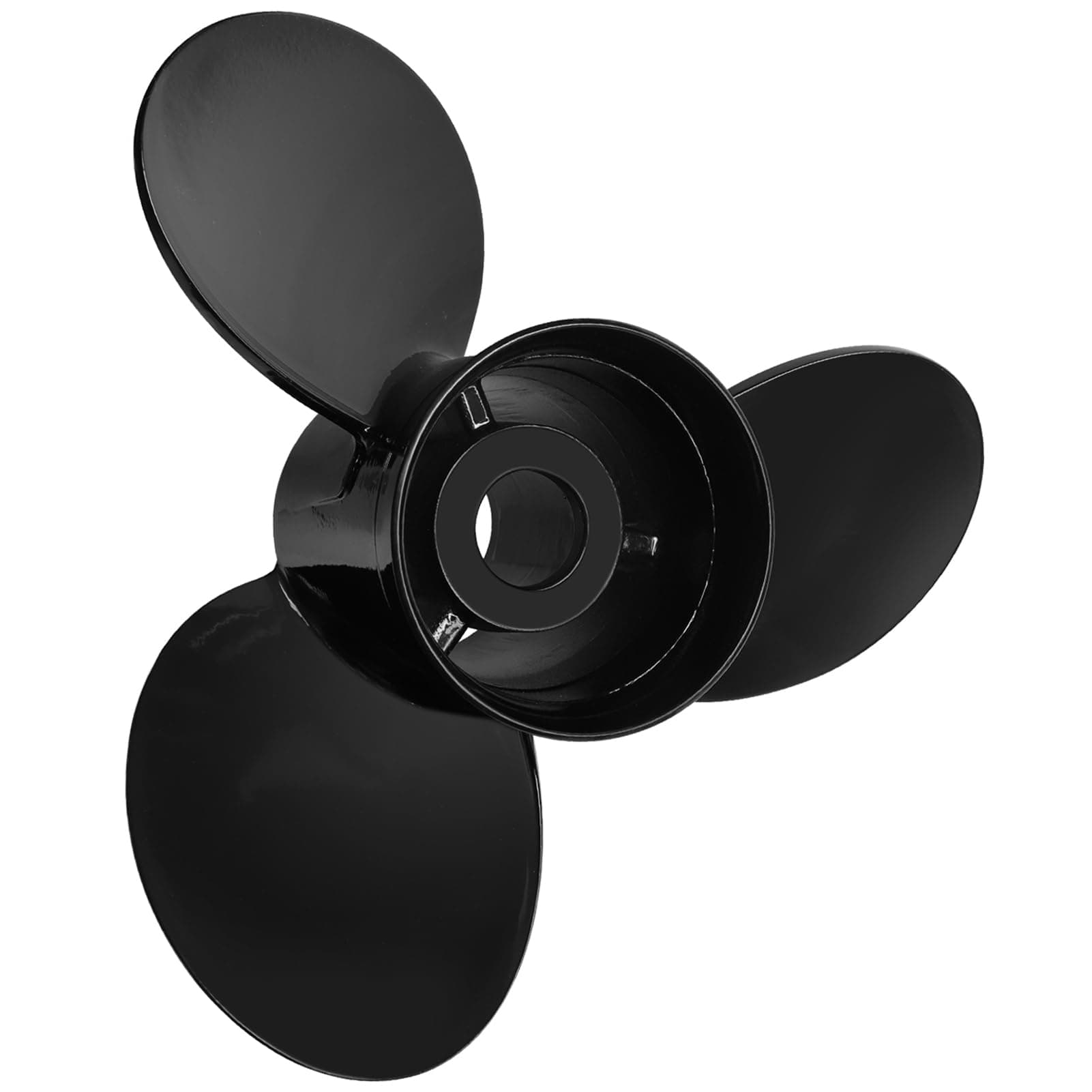 14-1/4" x 21 Pitch 3-Blade Aluminum Propeller for Mercruiser Alpha One Mercury - Thumbnail 3