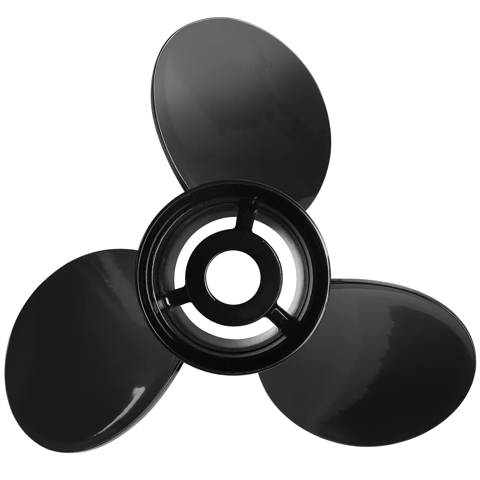 14-1/4" x 21 Pitch 3-Blade Aluminum Propeller for Mercruiser Alpha One Mercury - Thumbnail 2