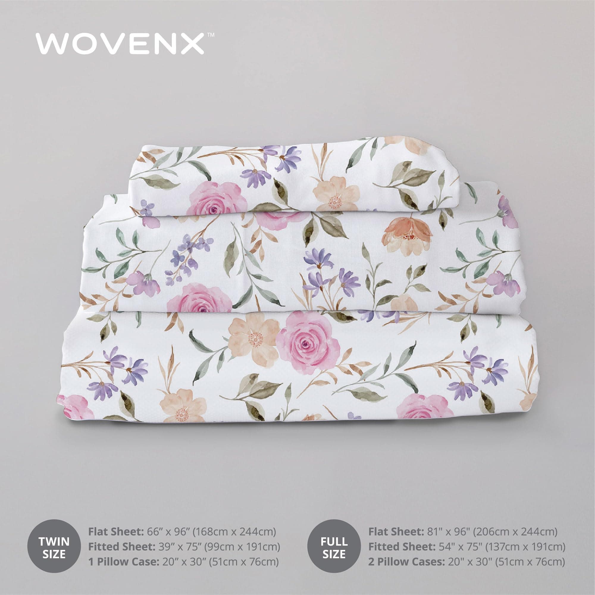 wovenx Kids Organic Bamboo Sheet Set Twin - Thumbnail 3