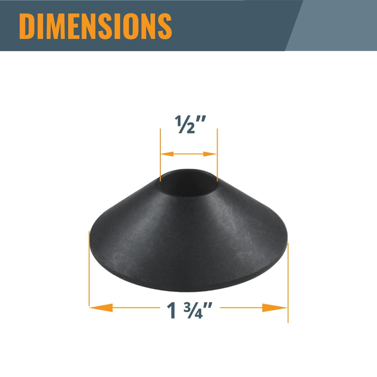 POWERTEC 72148 Router Template Bushing Guides Set 5/16-1 inch for Porter Cable - Thumbnail 4
