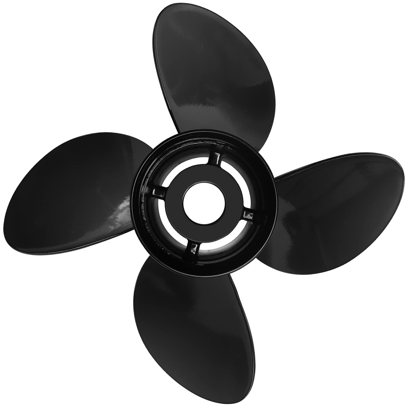 NOVINO 14x19" RH Outboard Propeller 4-Blade Aluminum for Mercury 135-300HP - Thumbnail 2