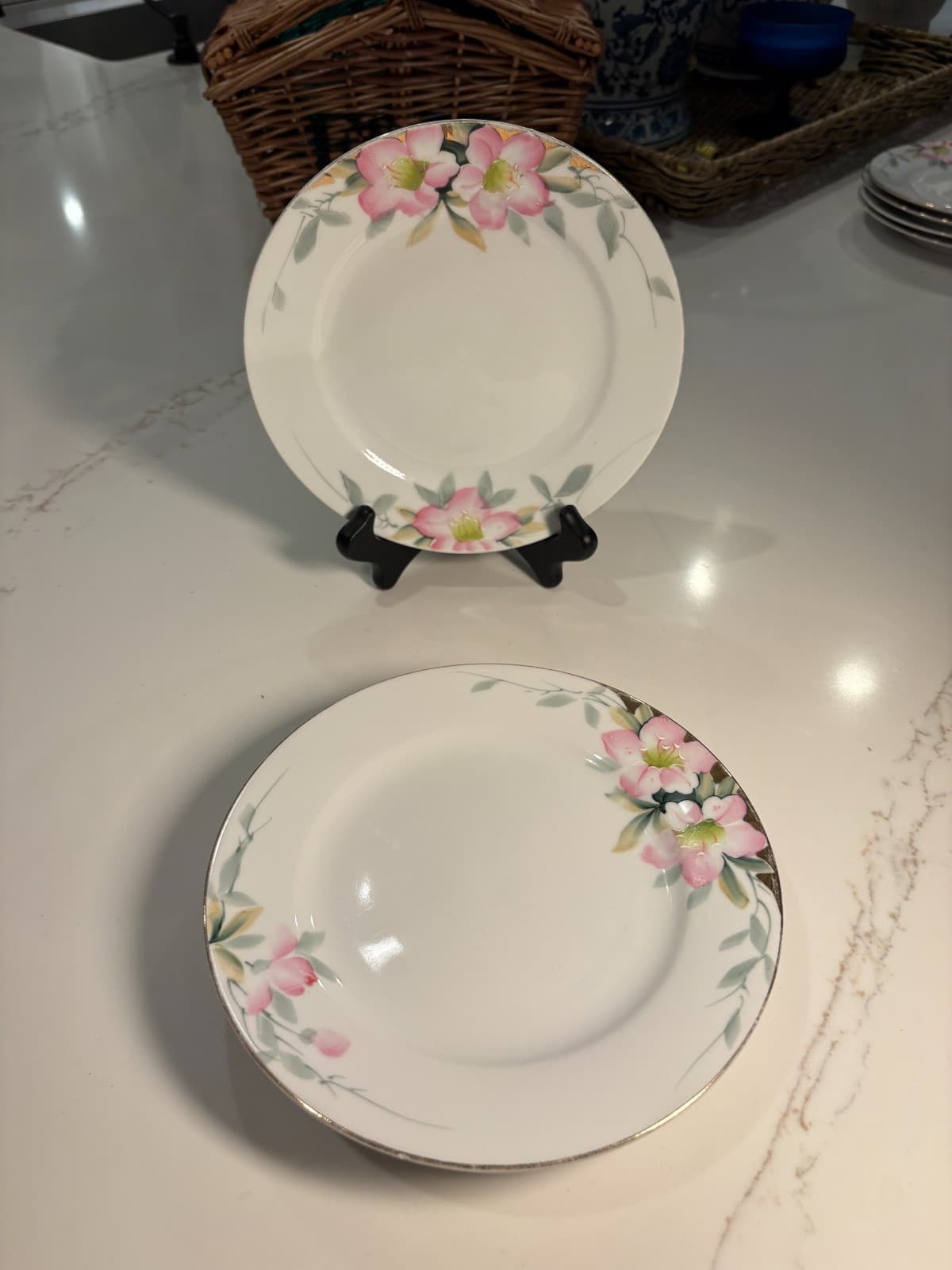 Noritake Mayfair 6109 Bread Butter Dessert Plates Set of 4 - Thumbnail 3