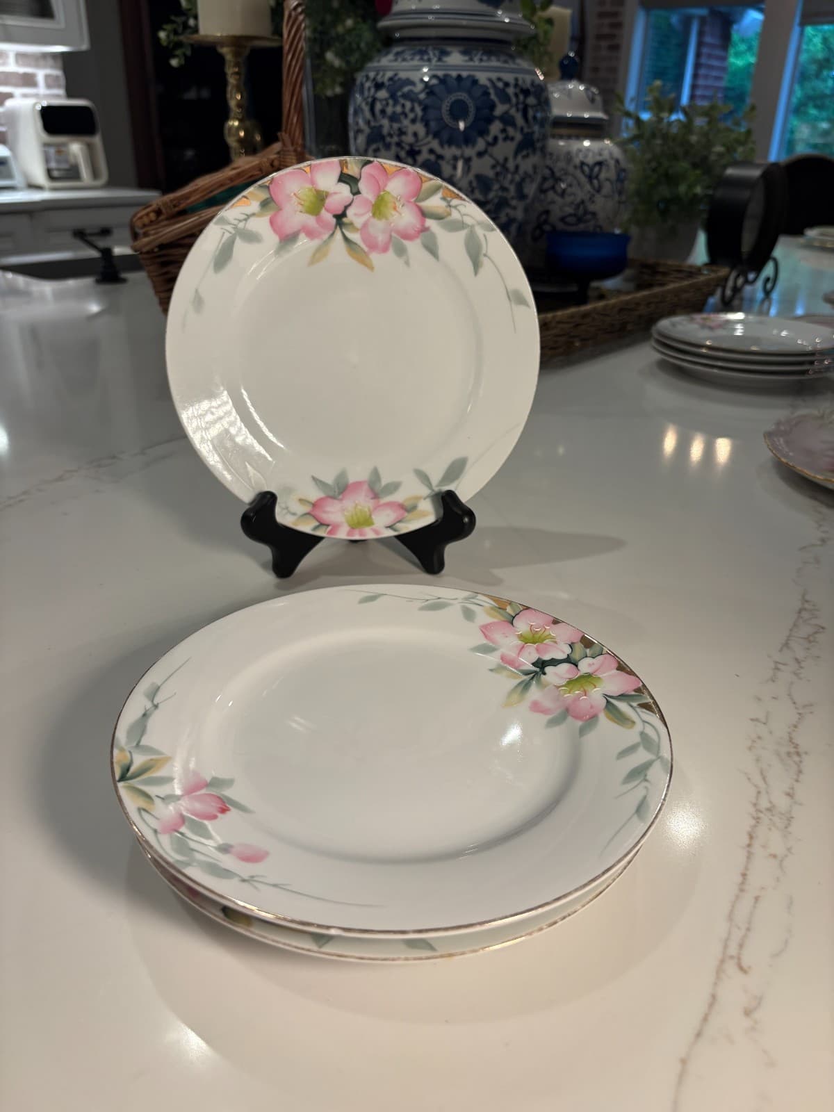 Noritake Mayfair 6109 Bread Butter Dessert Plates Set of 4 - Thumbnail 6