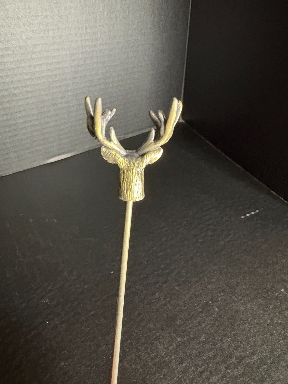 🦌 Vintage Jägermeister Stag Head Stir Stick / Swizzle Stick 🦌 Add a touch of - Thumbnail 2