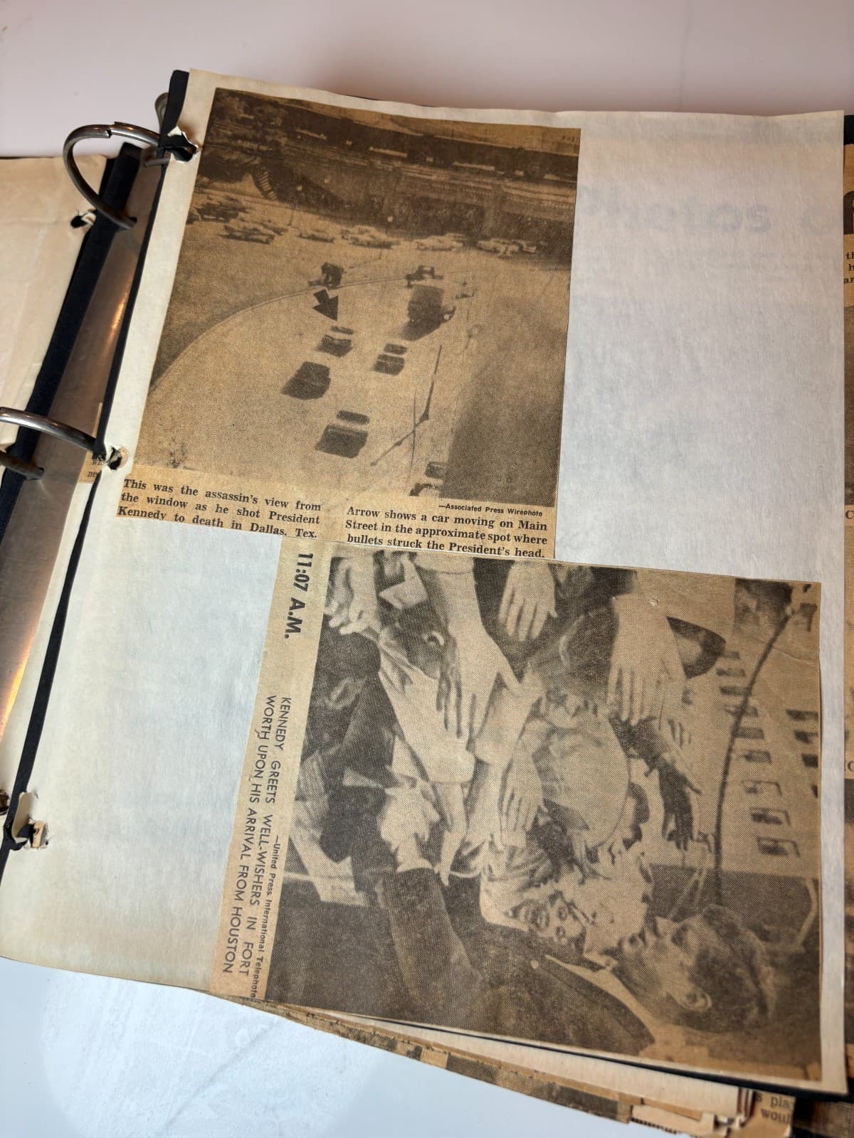 1963 JFK Kennedy Assassination Archive Scrapbook 60+ Pg LIFE Magazine Newspapers - Thumbnail 15
