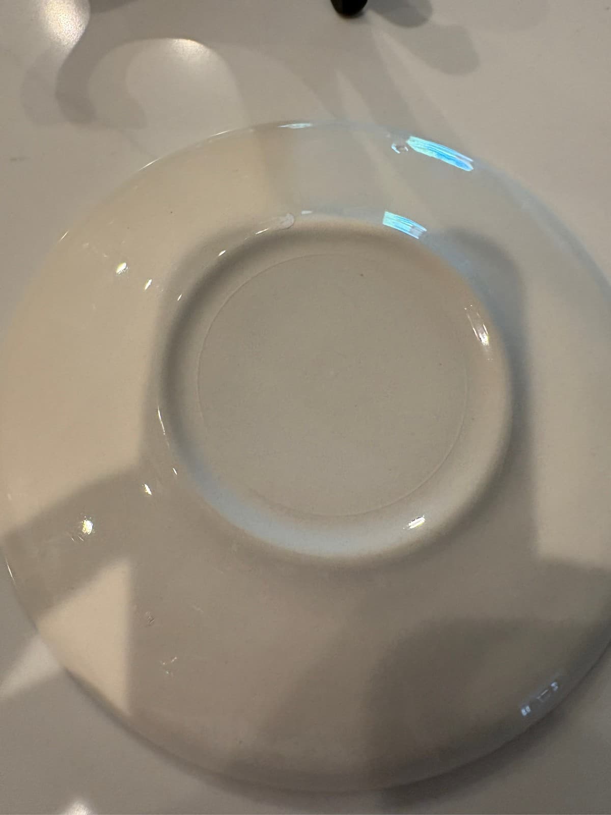 Royal China Blue Heaven Saucer Atomic MCM Mid Century Modern Replacement Plate - Thumbnail 4