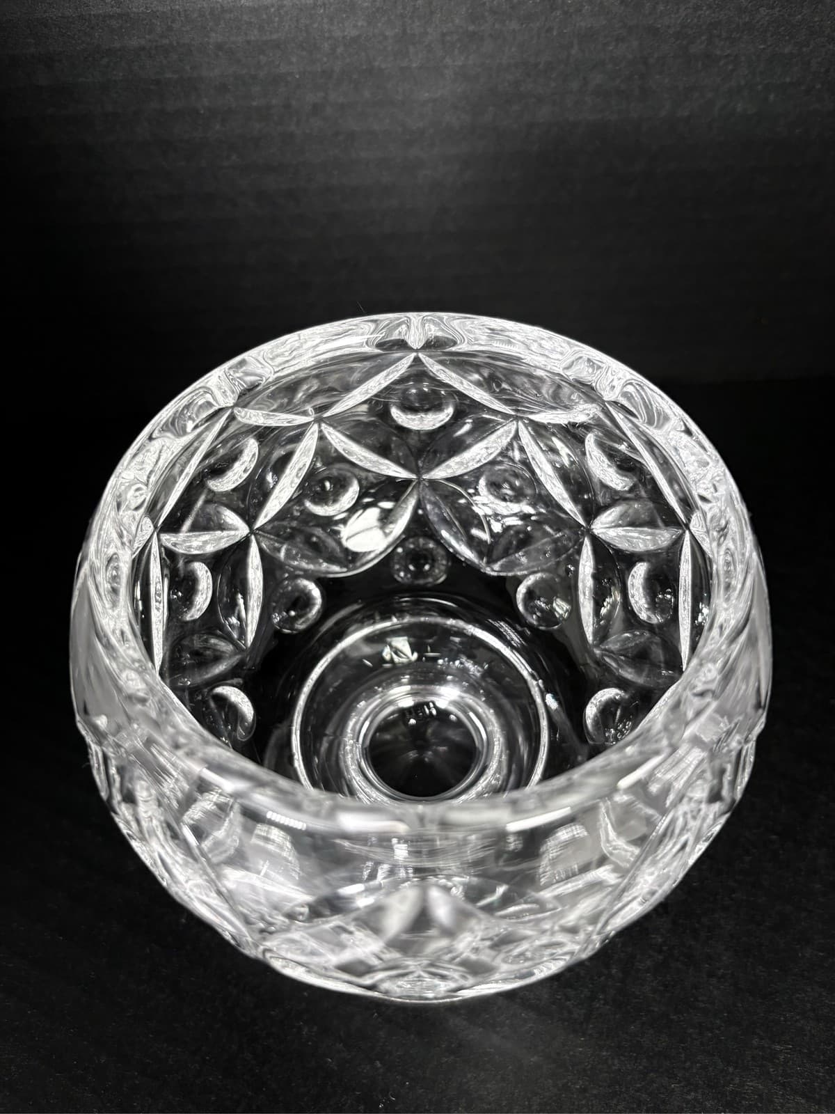 Shannon Crystal Godinger Flint Pineapple Footed Candy Bowl Dessert Dish - Thumbnail 2