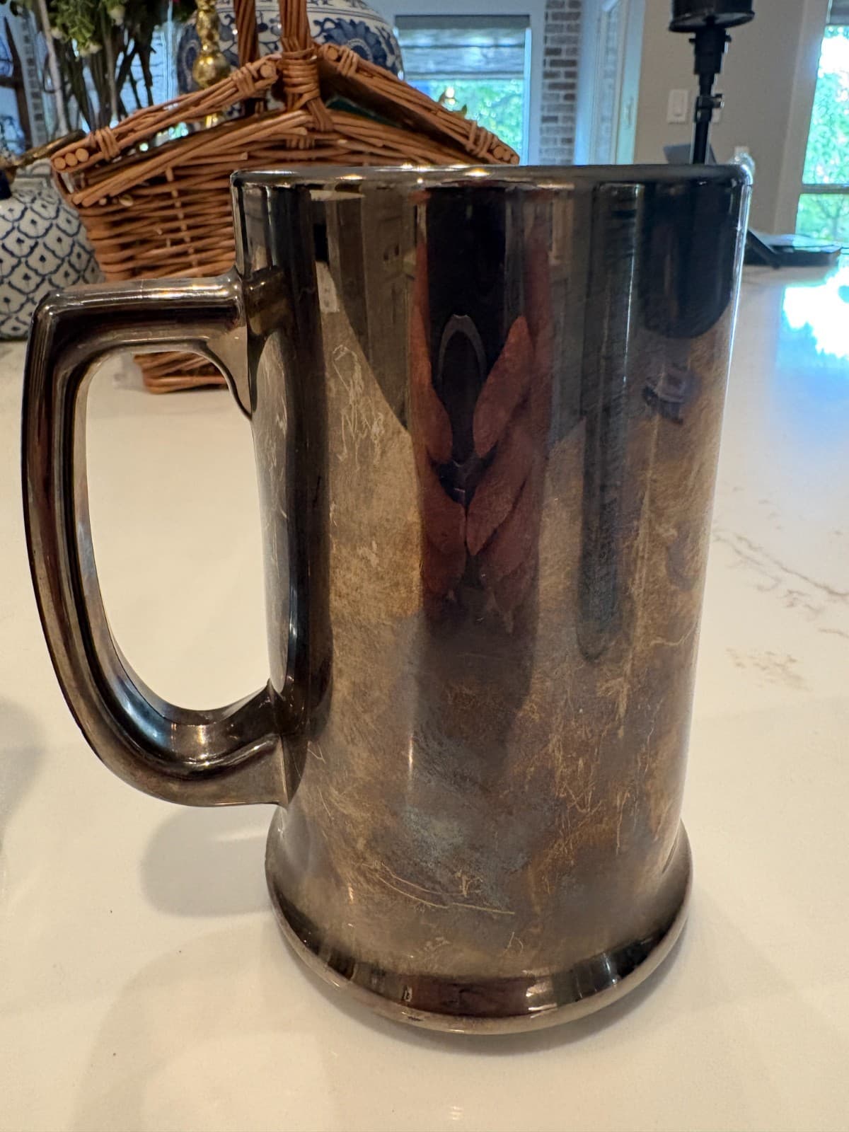 2 U.S. Customs Service & Department of Homeland Security Etched Glass Beer Mugs - Thumbnail 11