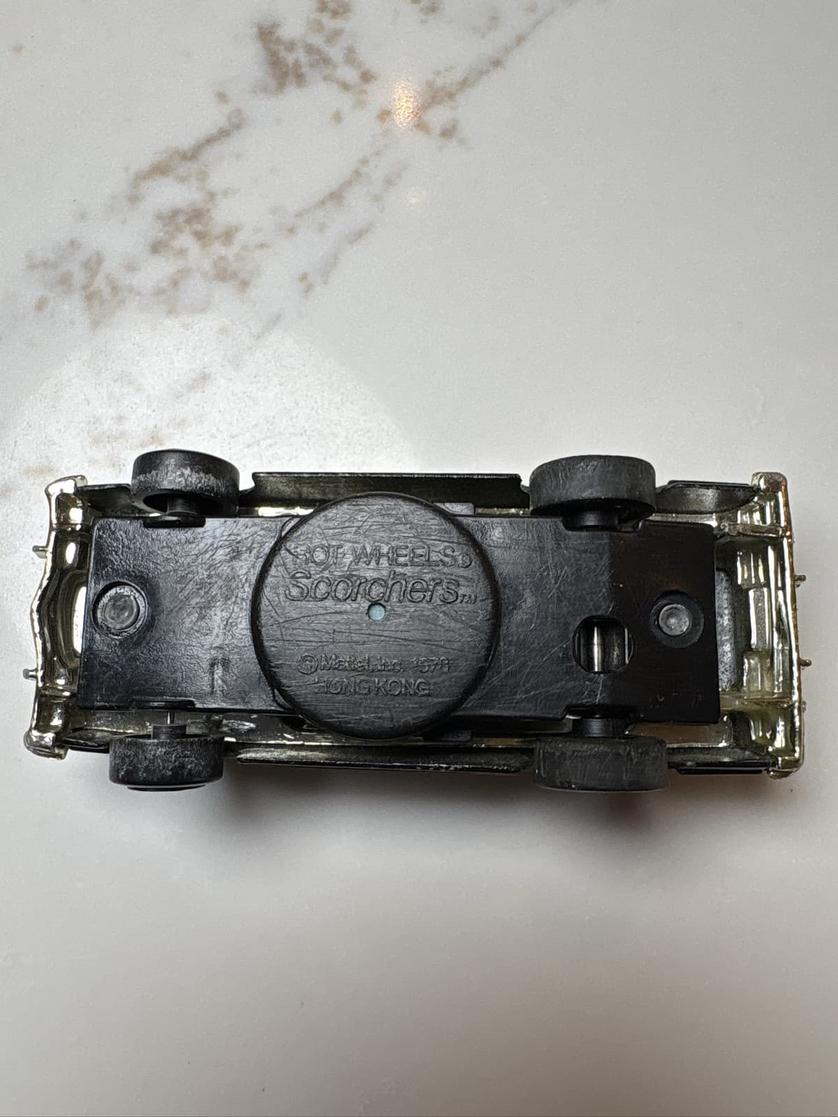 1978 Wheels Scorchers Ford Thunderbird Black Flame Diecast Car - Thumbnail 4