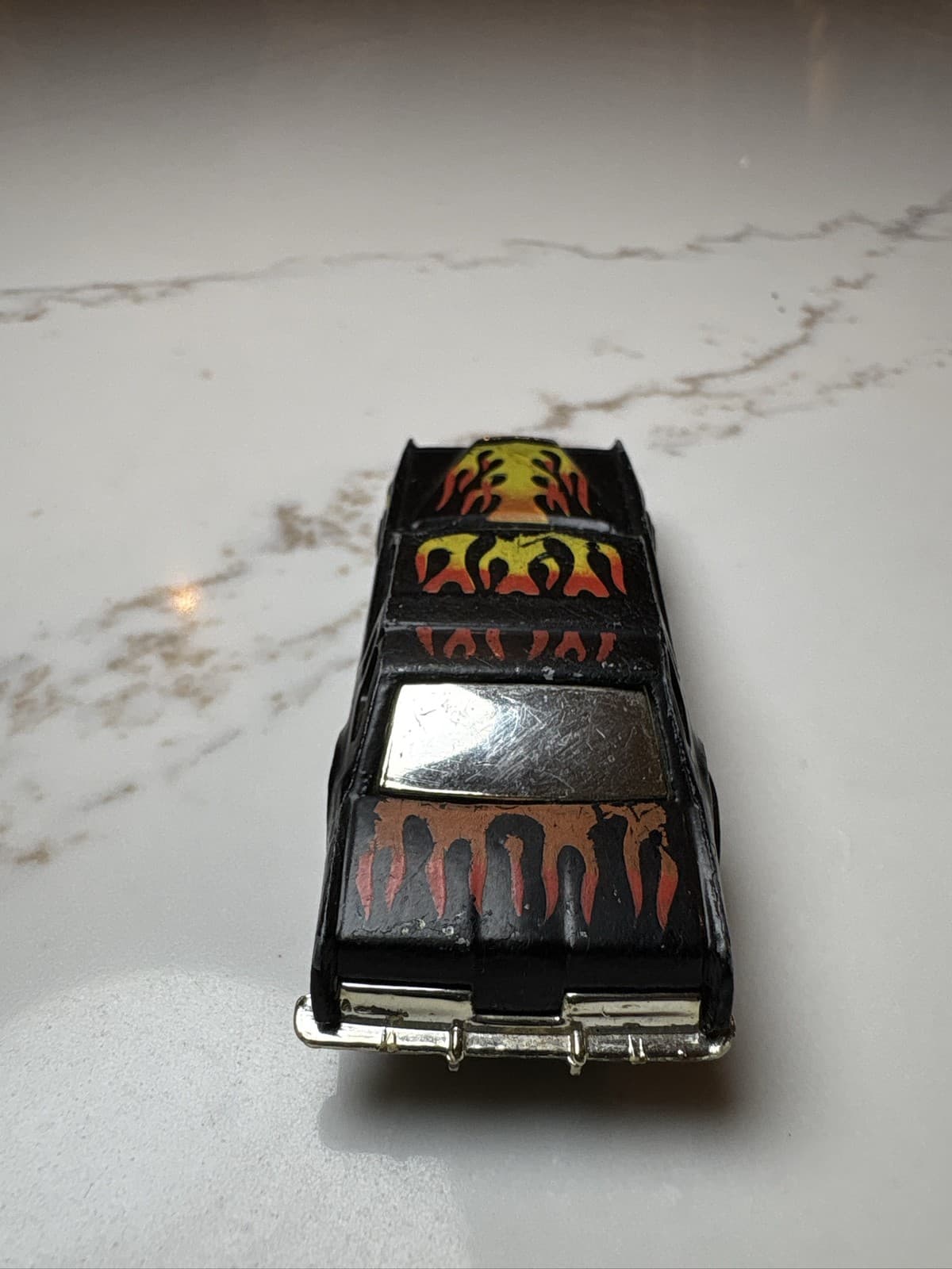 1978 Wheels Scorchers Ford Thunderbird Black Flame Diecast Car - Thumbnail 3