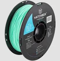 HATCHBOX PLA 1.75 Mm 3D Printer Filament in Mint Green  1kg Spool - Thumbnail 3