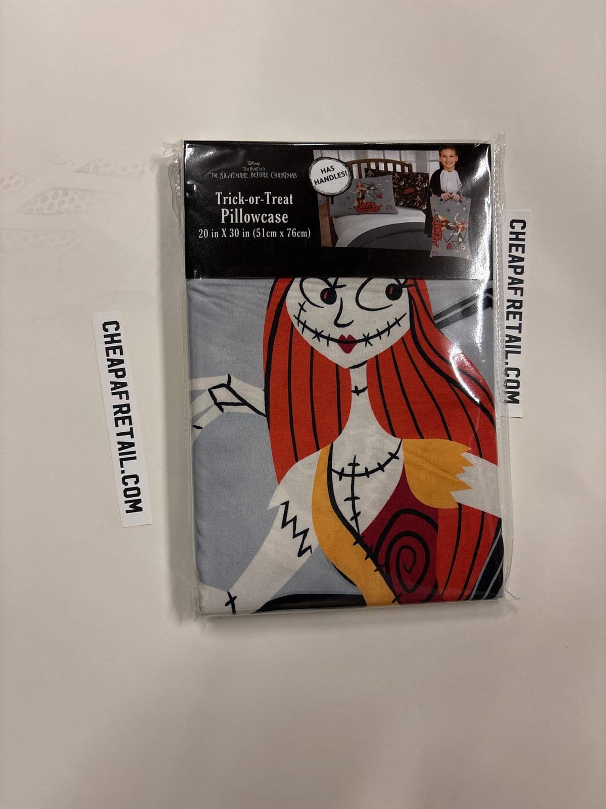 Disney’s nightmare before Christmas trick-or-treat Sallee pillowcase 20 x 30“