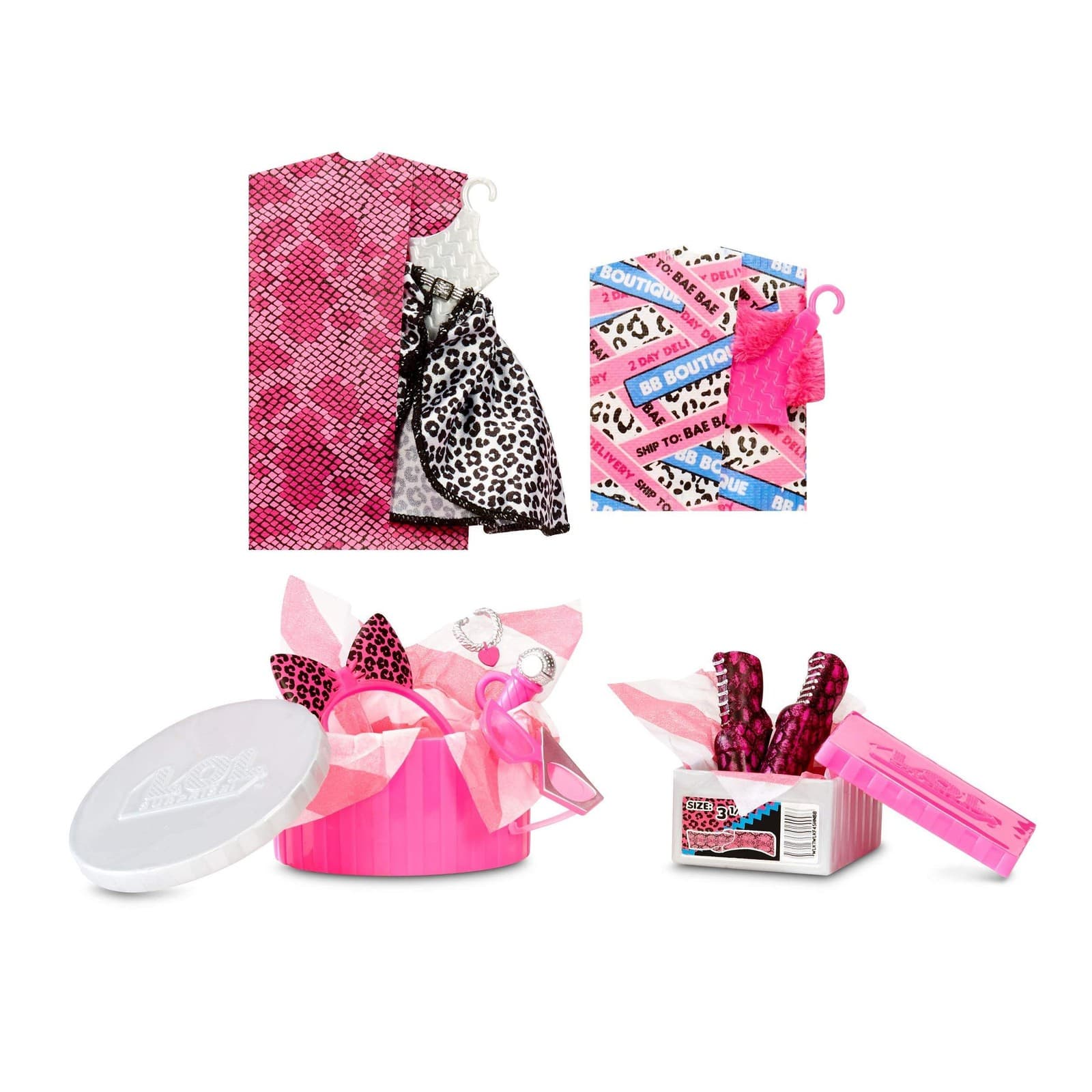 L.O.L. Surprise! LOL Surprise JK Mini Fashion Doll Diva with 15 Surprises - Thumbnail 4