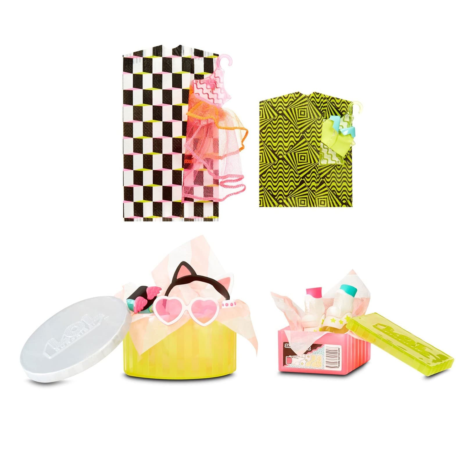 L.O.L. Surprise! JK Neon Q.T. Mini Fashion Doll with 15 Surprises - Thumbnail 3