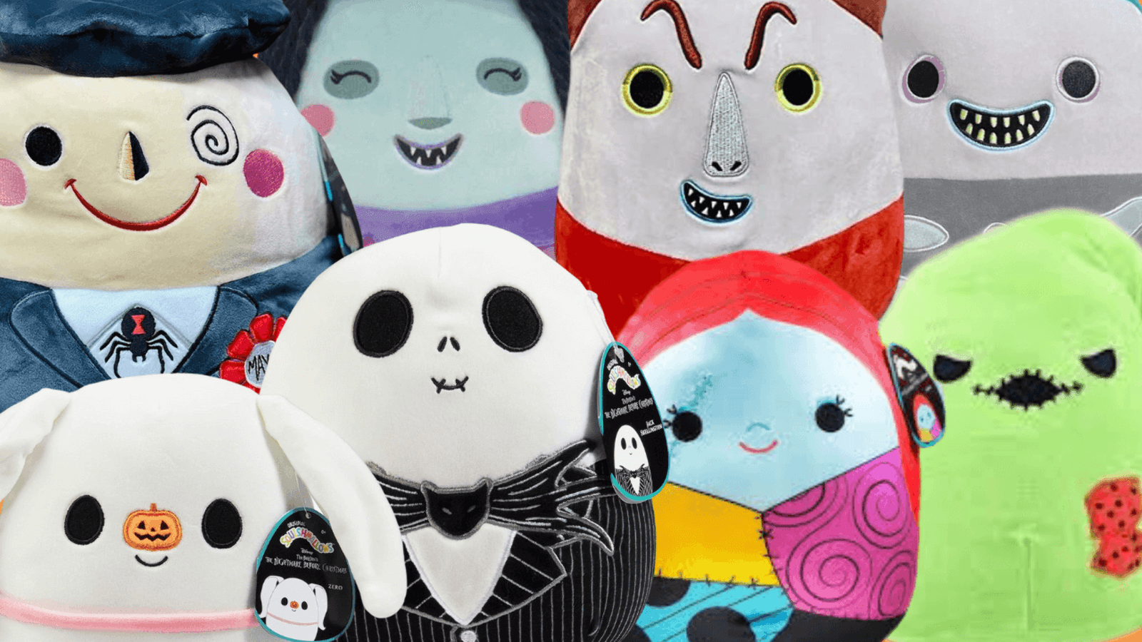 Squishmallows Disney’s Nightmare before Christmas 12+ styles and sizes!