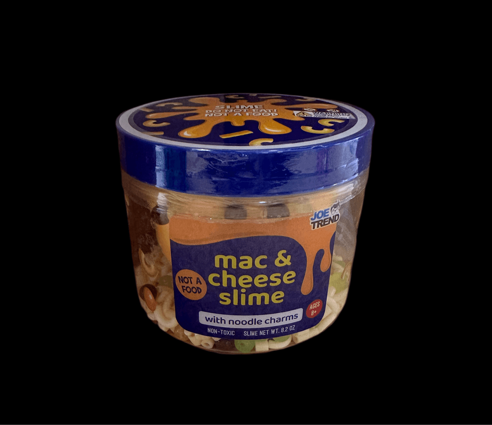 Joe Trend Slimy Mac & Cheese Slime with Noodle Charms 8.2 Oz New Sealed