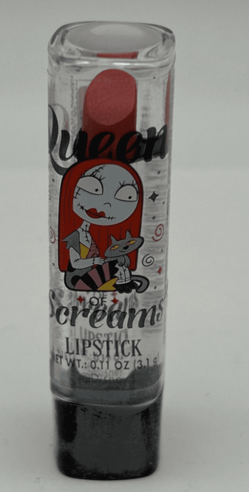 The Nightmare Before Christmas Sally Queen of Screams Red Lipstick 0.11 oz