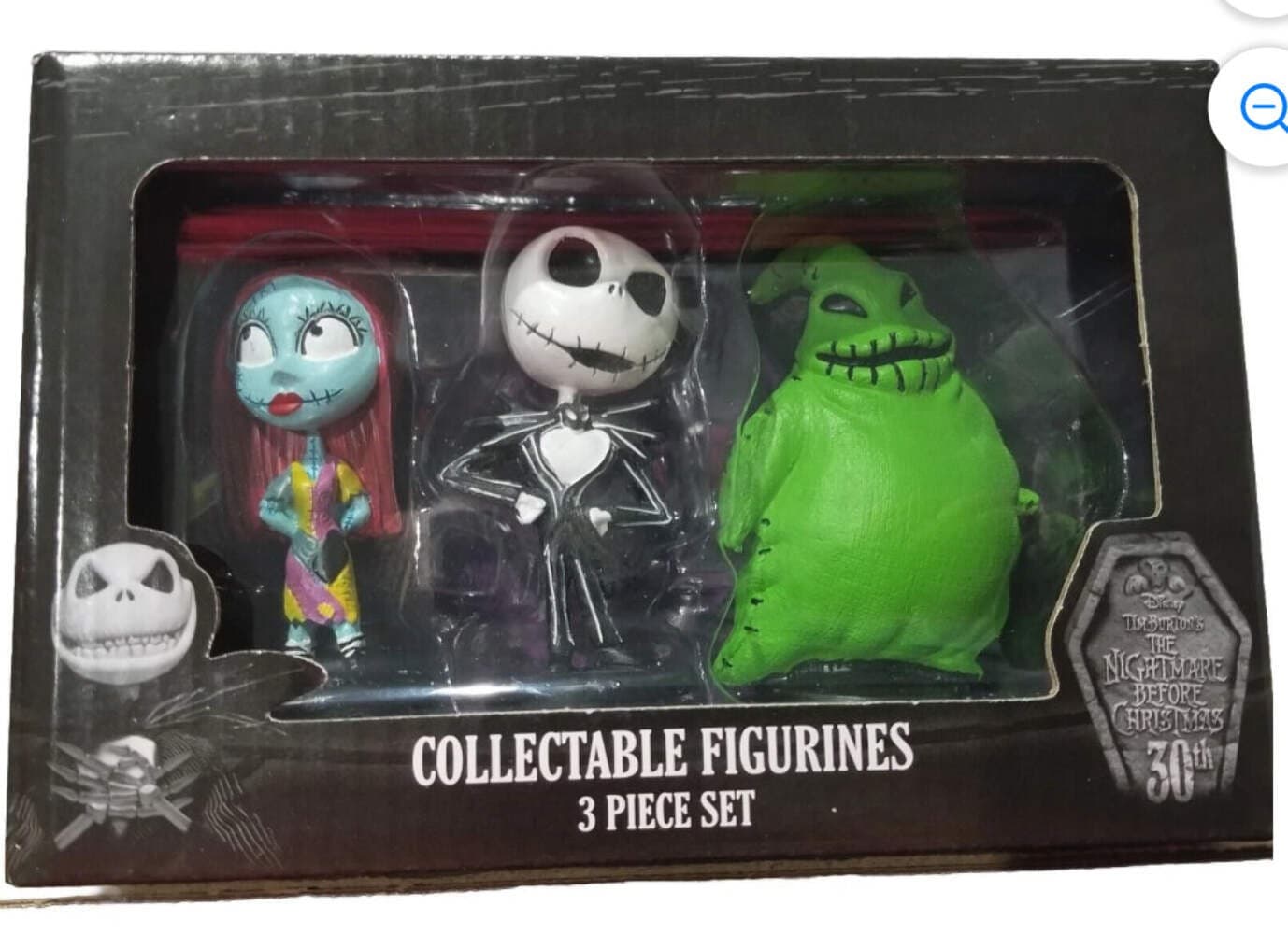 The Nightmare Before Christmas 30th Anniversary Jack Skellington, Sally & Oogie