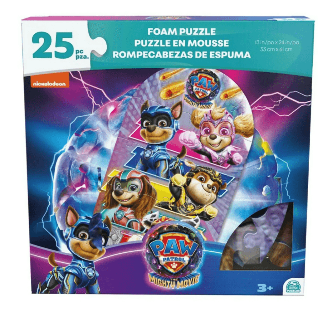 Paw Patrol The Mighty Movie Chase, Skye, Liberty, Marshall & Rubble 25 Piece Foa
