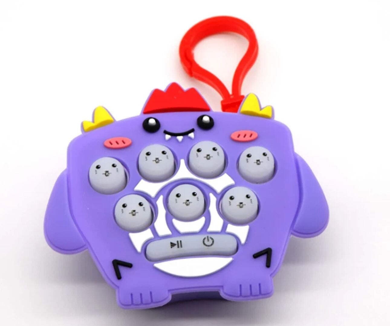 Quick Push Finger Game, Luminous Fingertip Toy, Bubble Pressure Pop Finger Game