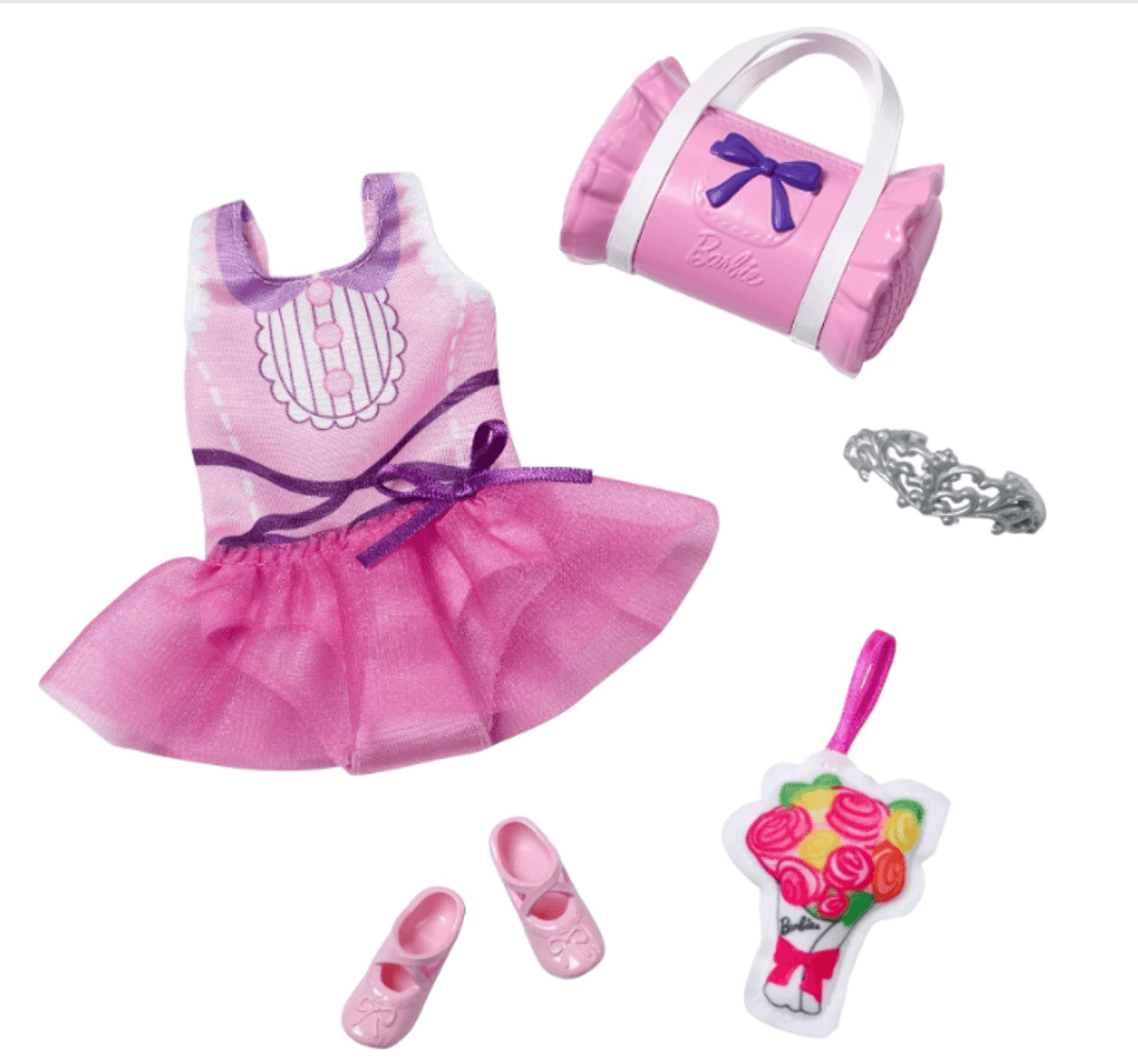 Barbie: My First Barbie Clothes, Fashion Pack for 13.5-inch Preschool Dolls, Tut - Thumbnail 2