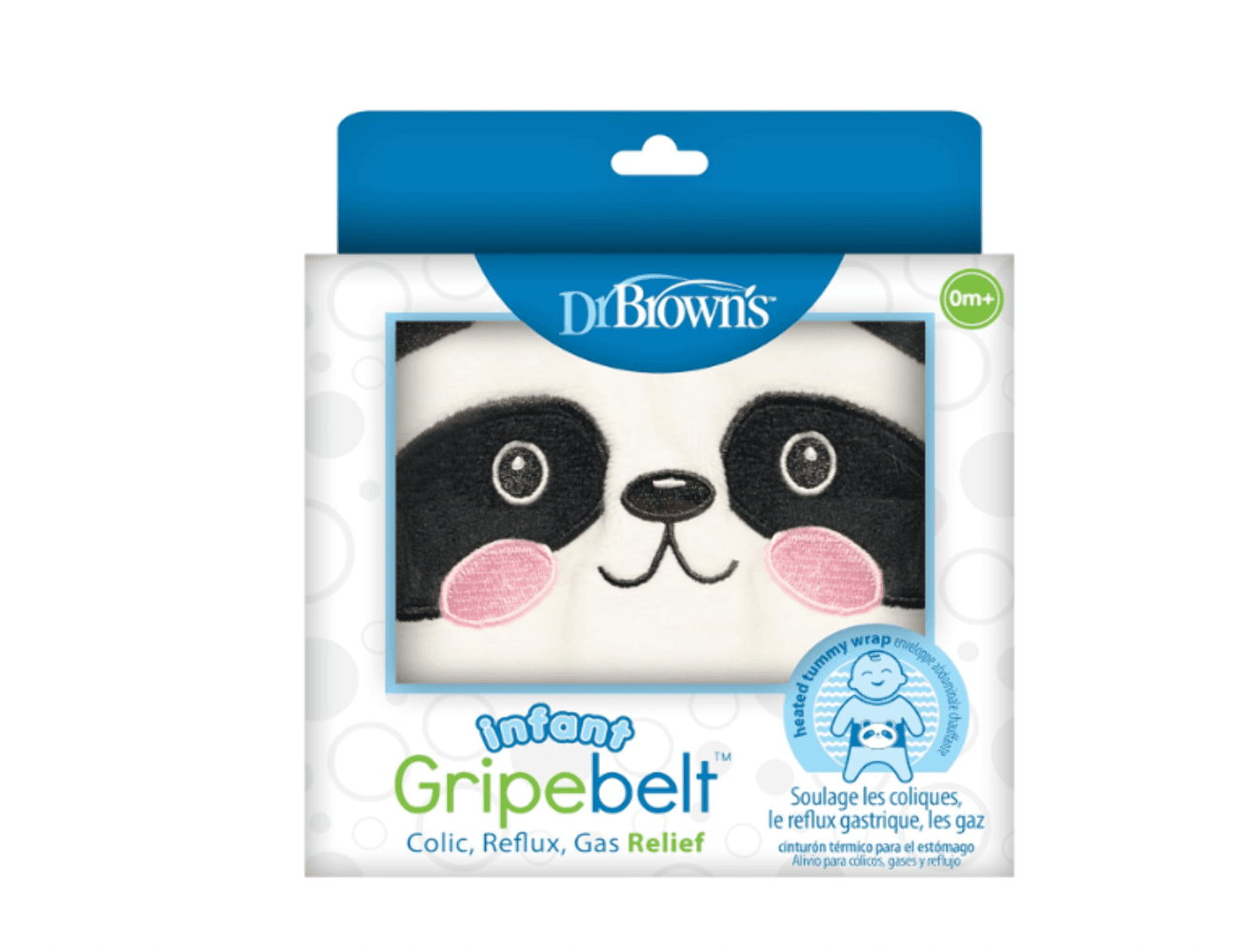 Dr. Brown's Infant Gripebelt for Colic Relief, Heated Tummy Wrap, Baby Swaddling
