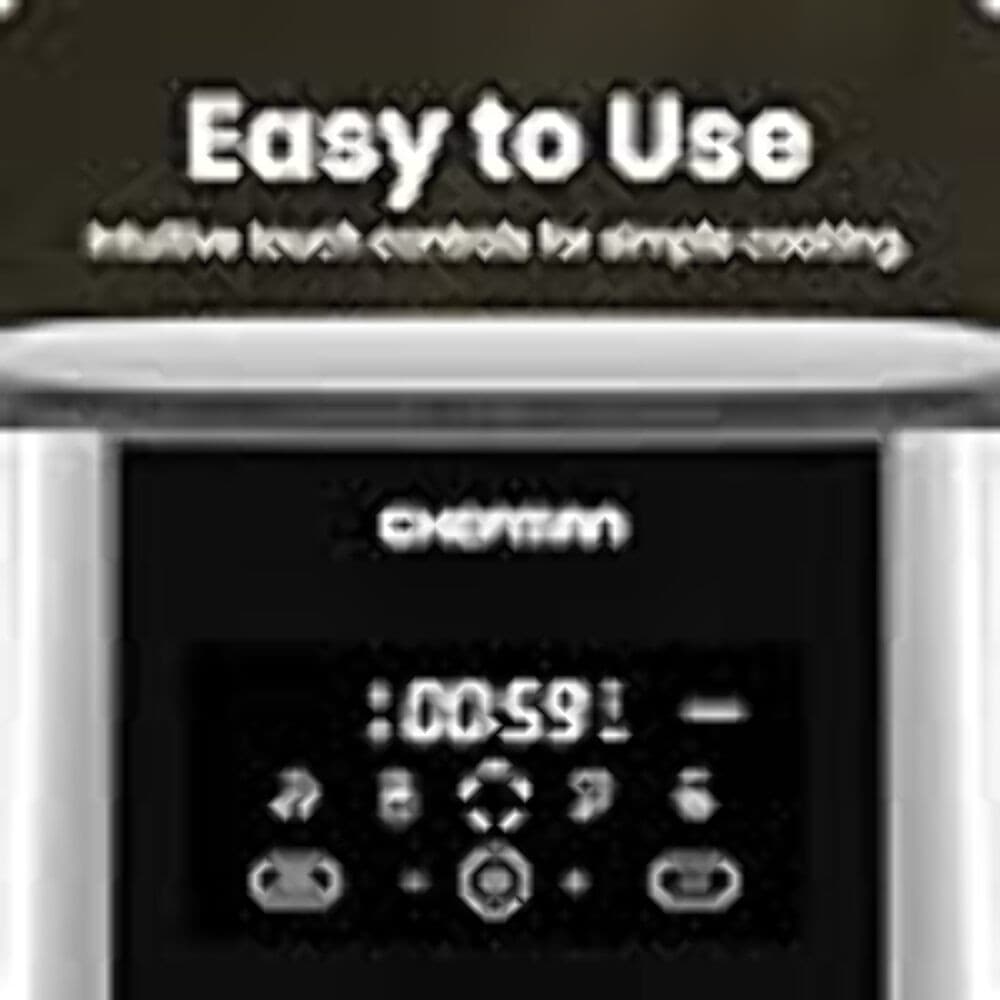 Chefman TurboFry® Touch Air Fryer, XL 8-Qt Family Size, One-Touch Digital Contro - Thumbnail 4