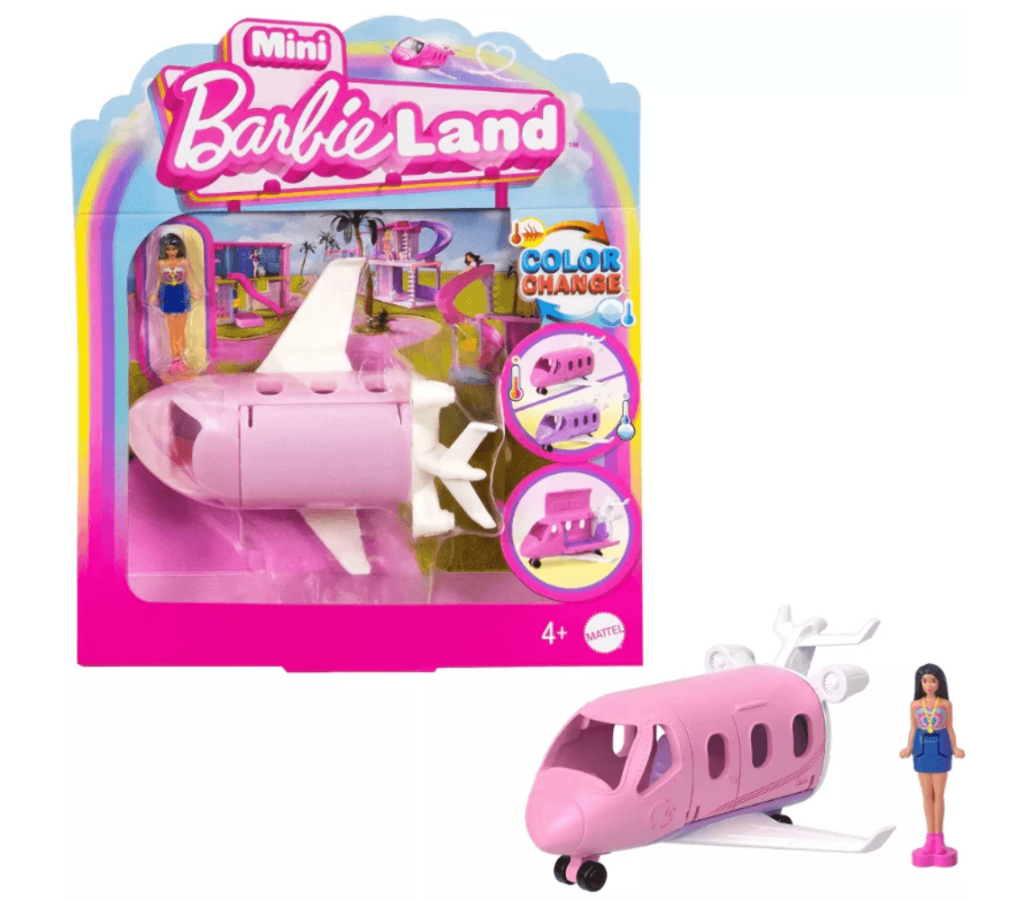 Barbie Mini BarbieLand Doll & Vehicle Set with 1.5" Doll & vehicle - 3pc