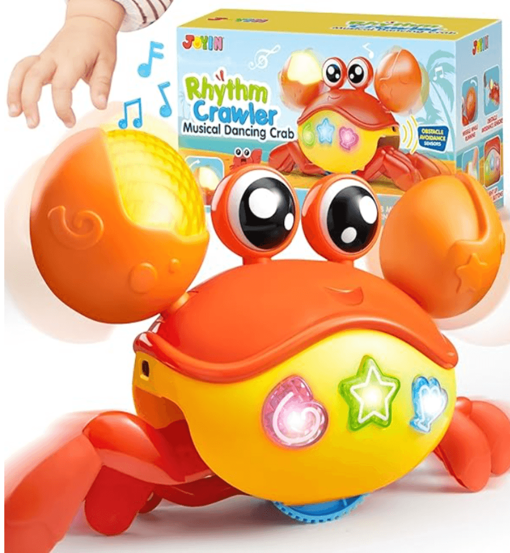 Crawling Crab Tummy Time Toy Babies