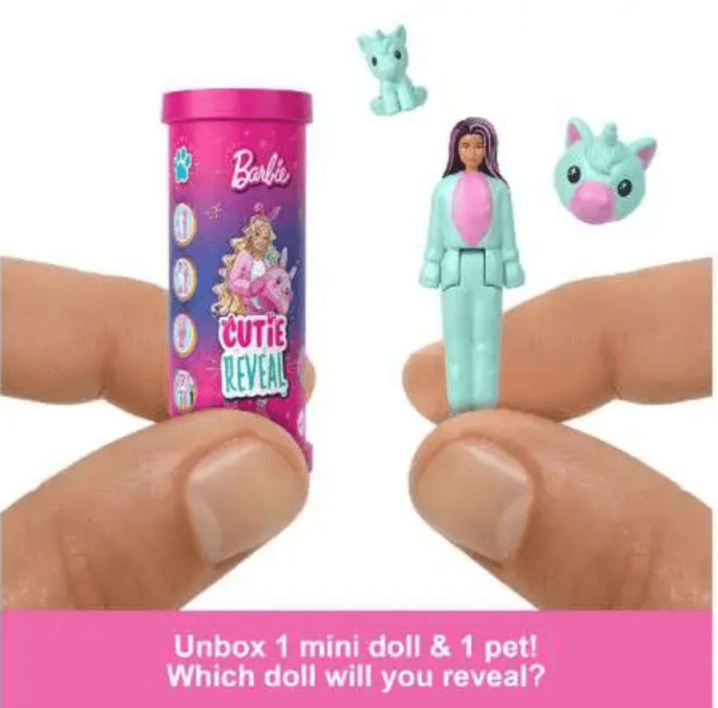 Mini BarbieLand CUTIE Reveal 1.5-Inch Mystery Pack [1 RANDOM Mini Figure] - Thumbnail 2