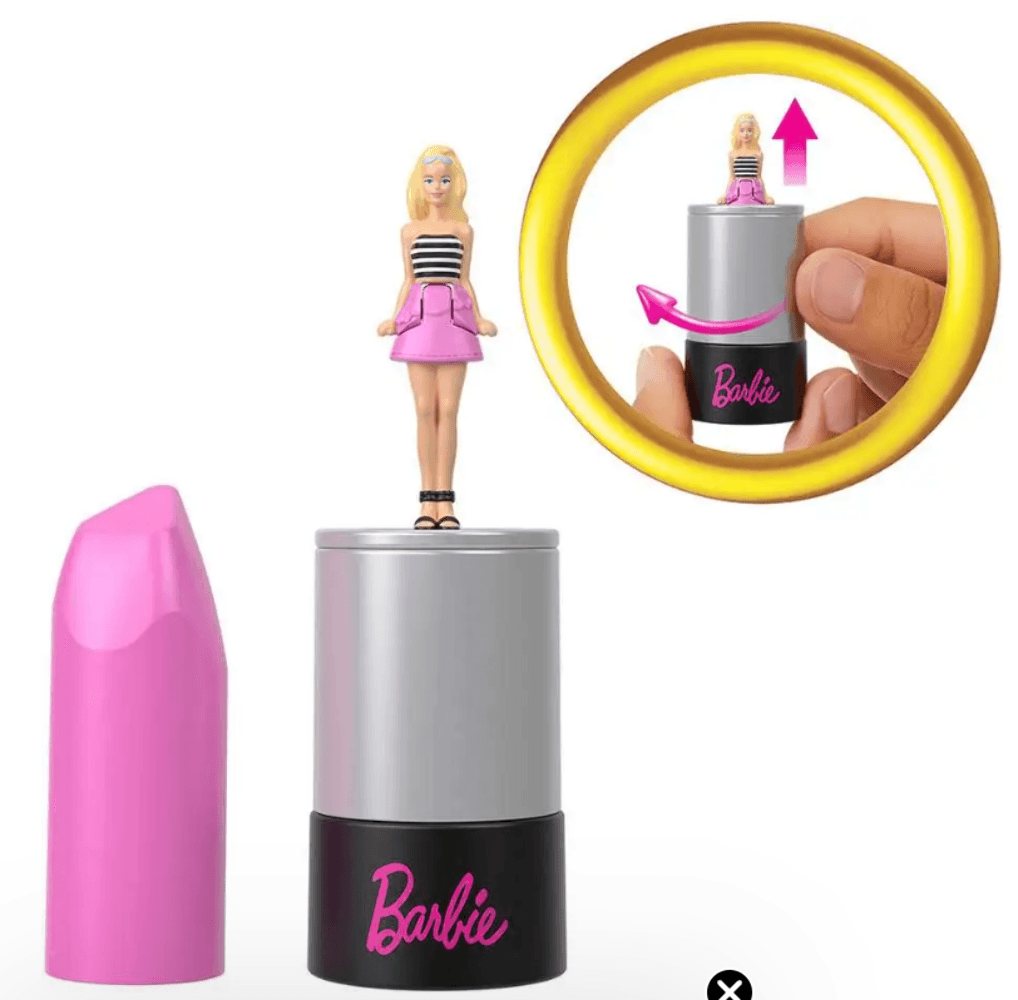 Mini Barbie Land Fashionistas 1.5-Inch Mystery Pack Lipstick / Polish [1 RANDOM - Thumbnail 3